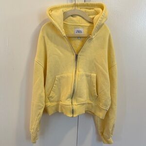 Zara Soft Lemon Hoodie